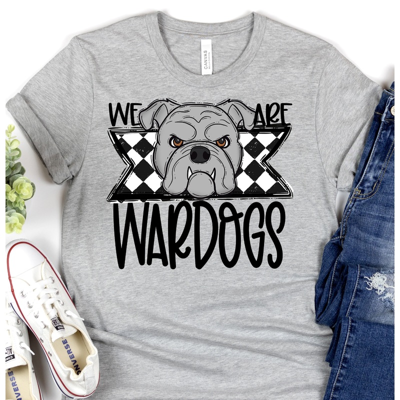WE ARE WARDOGS|Pocket 3.5″-4″|Infant|Toddler|Youth 8.5|Adult 11″|Adult 12″