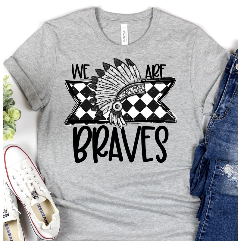 WE ARE BRAVES|Pocket 3.5″-4″|Infant|Toddler|Youth 8.5|Adult 11″|Adult 12″