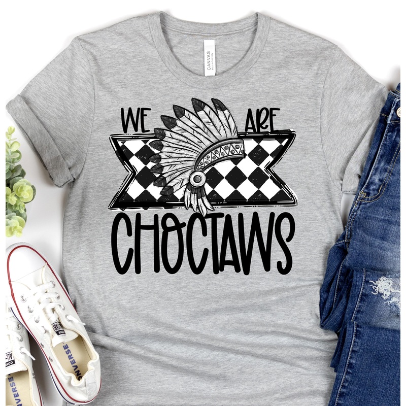 WE ARE CHOCTAWS|Pocket 3.5″-4″|Infant|Toddler|Youth 8.5|Adult 11″|Adult 12″