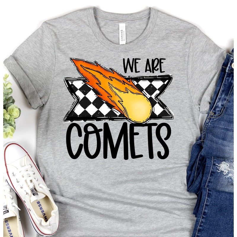 WE ARE COMETS|Pocket 3.5″-4″|Infant|Toddler|Youth 8.5|Adult 11″|Adult 12″