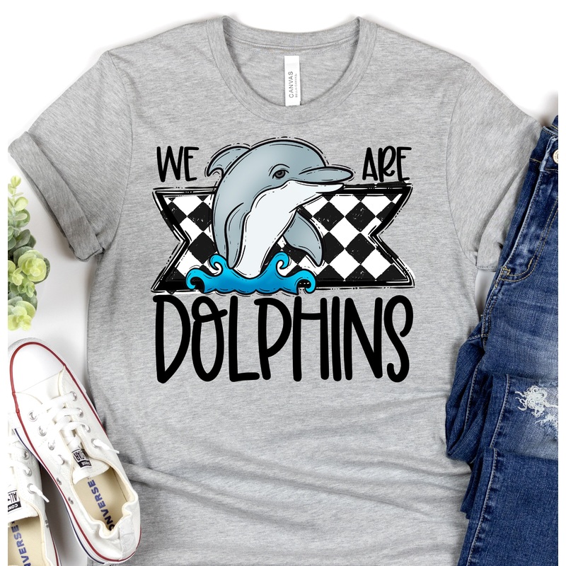 WE ARE DOLPHINS|Pocket 3.5″-4″|Infant|Toddler|Youth 8.5|Adult 11″|Adult 12″