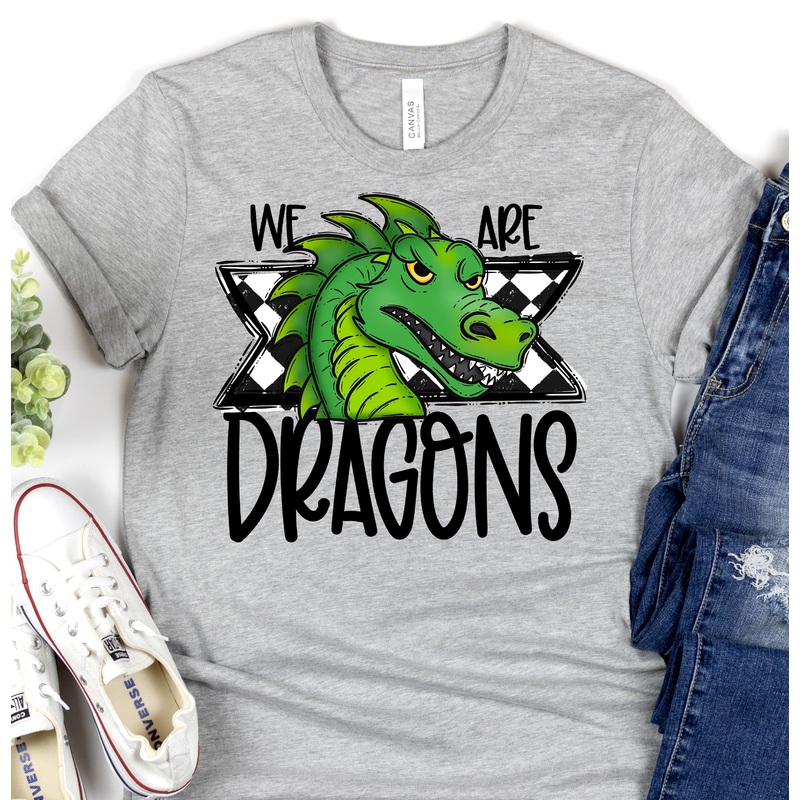 WE ARE DRAGONS|Pocket 3.5″-4″|Infant|Toddler|Youth 8.5|Adult 11″|Adult 12″