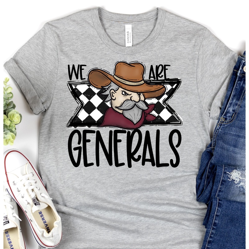 WE ARE GENERALS MAROON|Pocket 3.5″-4″|Infant|Toddler|Youth 8.5|Adult 11″|Adult 12″