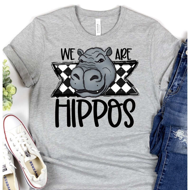WE ARE HIPPOS|Pocket 3.5″-4″|Infant|Toddler|Youth 8.5|Adult 11″|Adult 12″