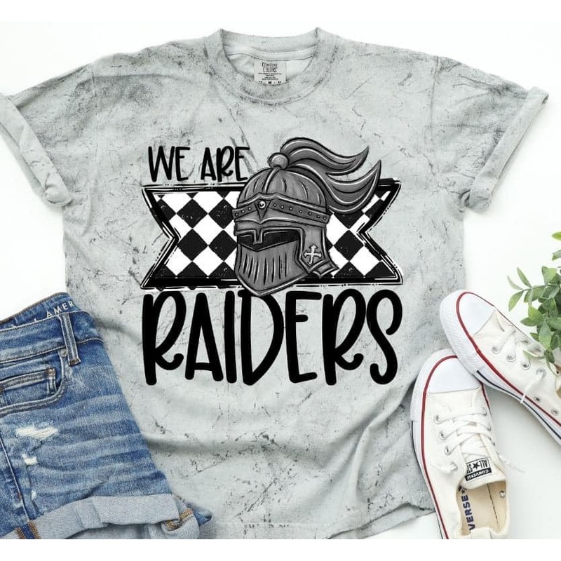 WE ARE RAIDERS|Pocket 3.5″-4″|Infant|Toddler|Youth 8.5|Adult 11″|Adult 12″
