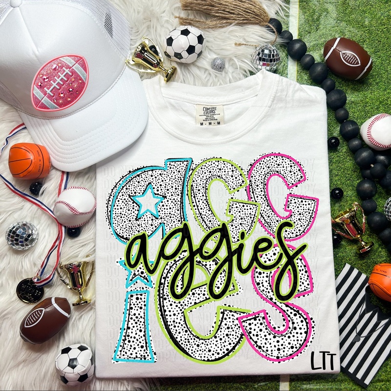 AGGIES STAR DALMATIAN MASCOTS|Youth 8.5|Adult 11″|Adult 12″