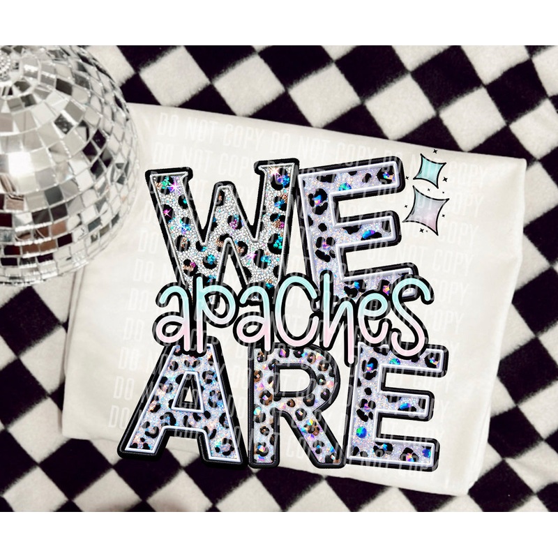 APACHES WE ARE LEOPARD MASCOTS