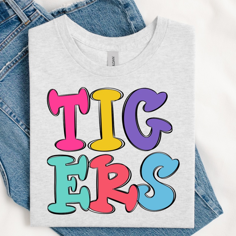 TIGERS JUMPING JACKS|Pocket 3.5″-4″|Infant|Toddler|Youth 8.5|Adult 11″|Adult 12″