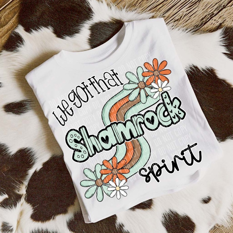 SHAMROCK WE’VE GOT SPIRIT MASCOTS
