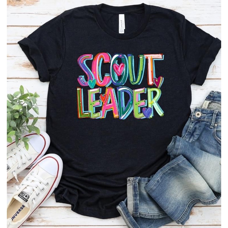 SCOUT LEADER CHEERY BRIGHT|Pocket 3.5″-4″|Infant|Toddler|Youth 8.5|Adult 11″|Adult 12″