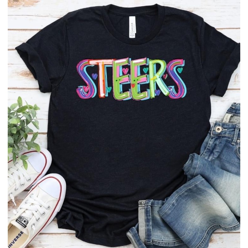 STEERS CHEERY BRIGHT|Pocket 3.5″-4″|Infant|Toddler|Youth 8.5|Adult 11″|Adult 12″