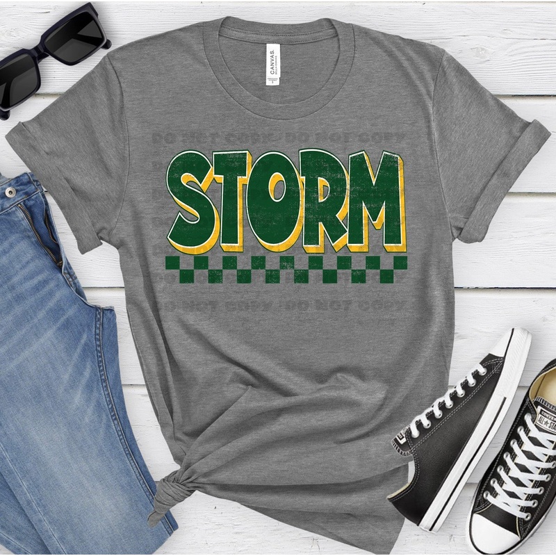 STORM DARK GREEN ATH GOLD GRUNGE