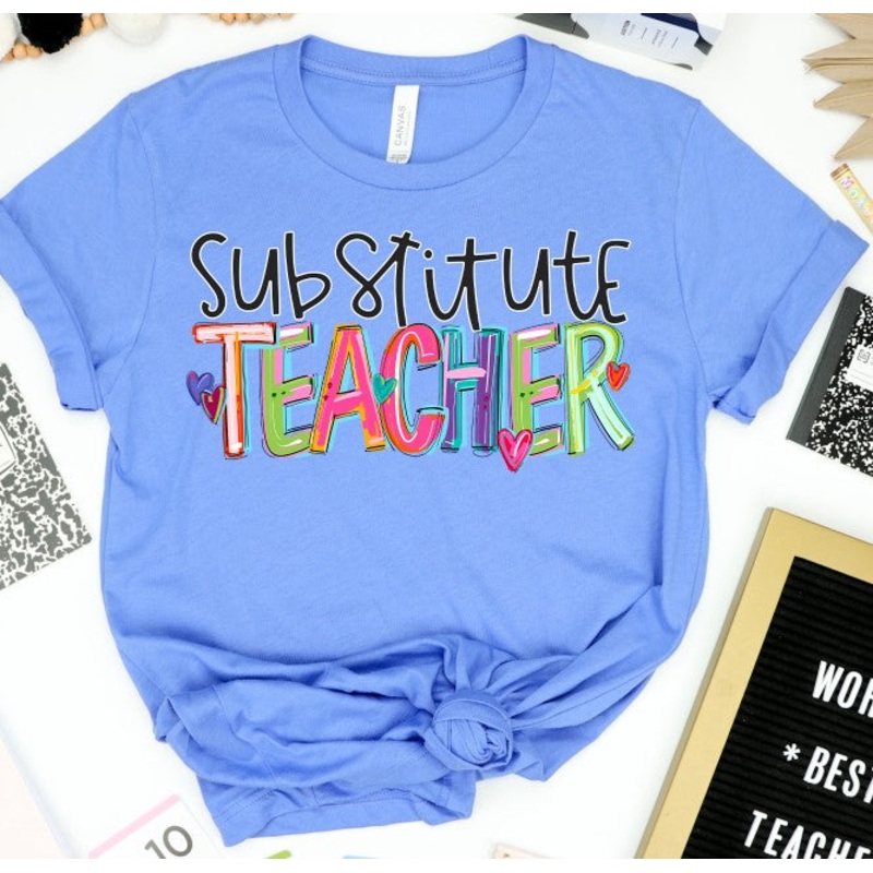 SUBSTITUTE TEACHER CHEERY BRIGHT