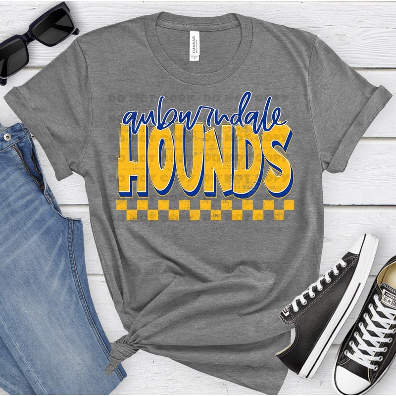AUBURNDALE HOUNDS ATH GOLD ROYAL GRUNGE
