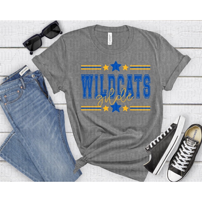 WILDCATS GILDE GOLD BLUE ALL STARS