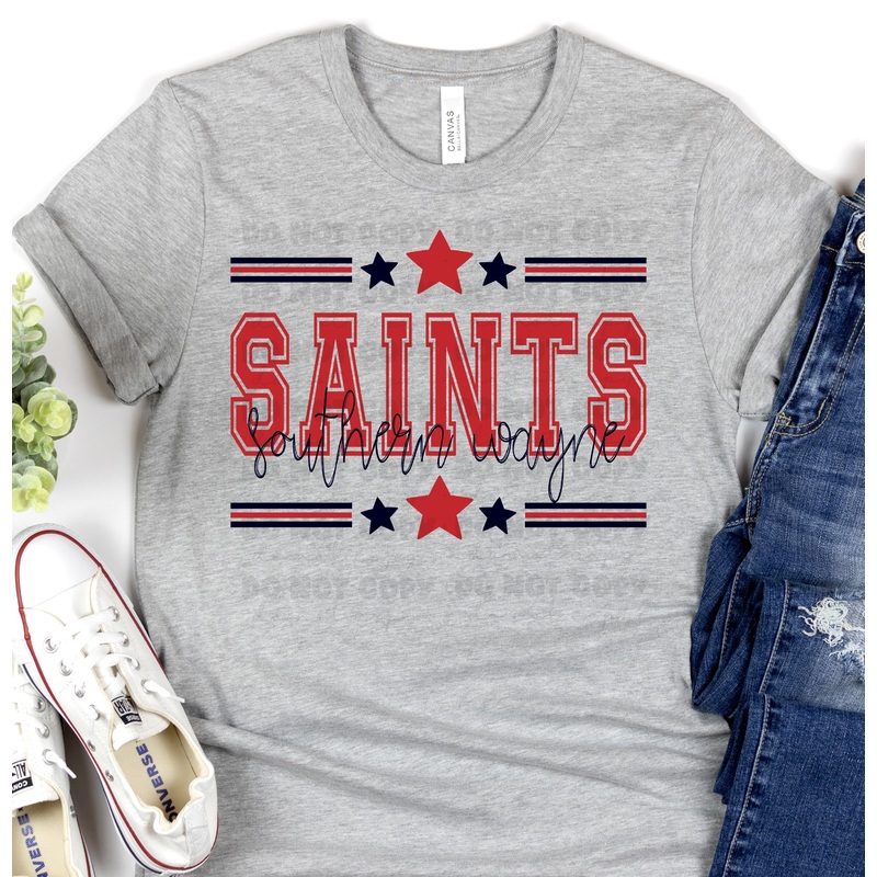 SOUTHERN WAYNE SAINTS RED NAVY ALL STARS