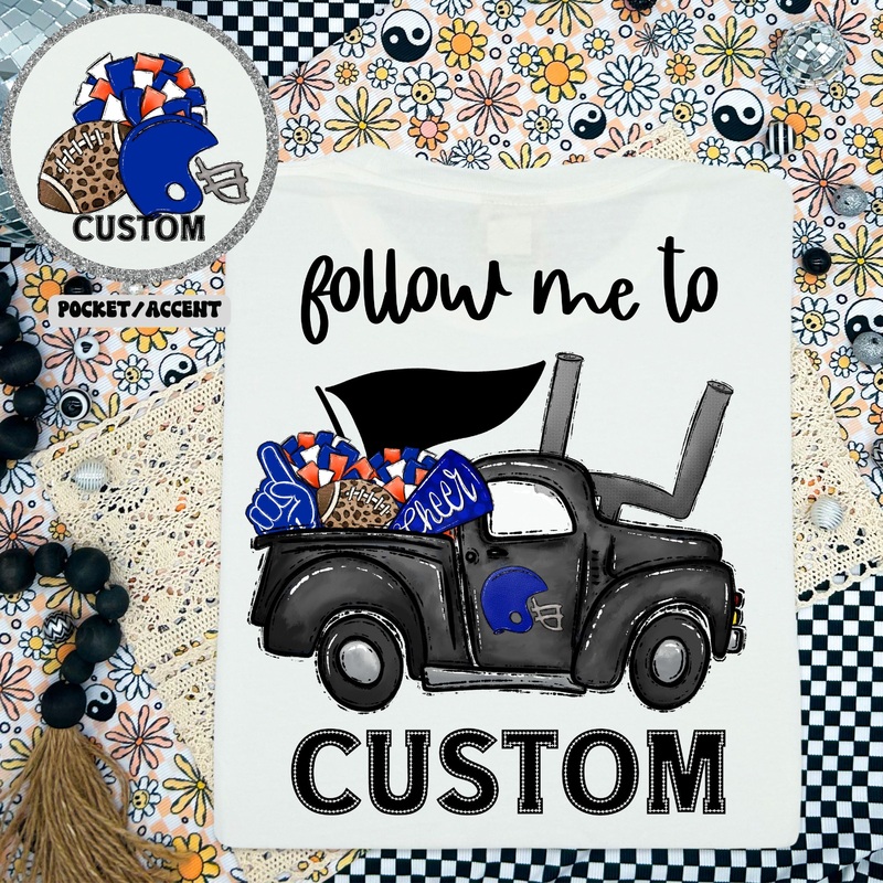 HOCO TRUCK ORANGE AND BLUE|Youth|Adult