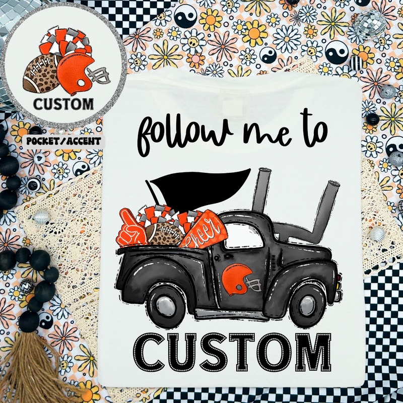 HOCO TRUCK ORANGE FRONT + BACK