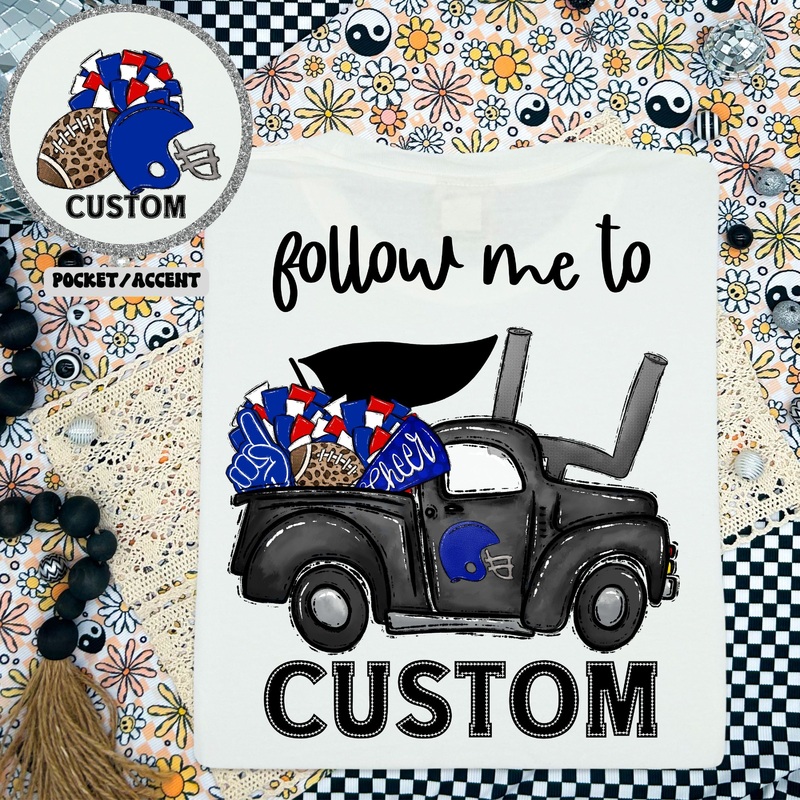 HOCO TRUCK RED AND BLUE FRONT + BACK