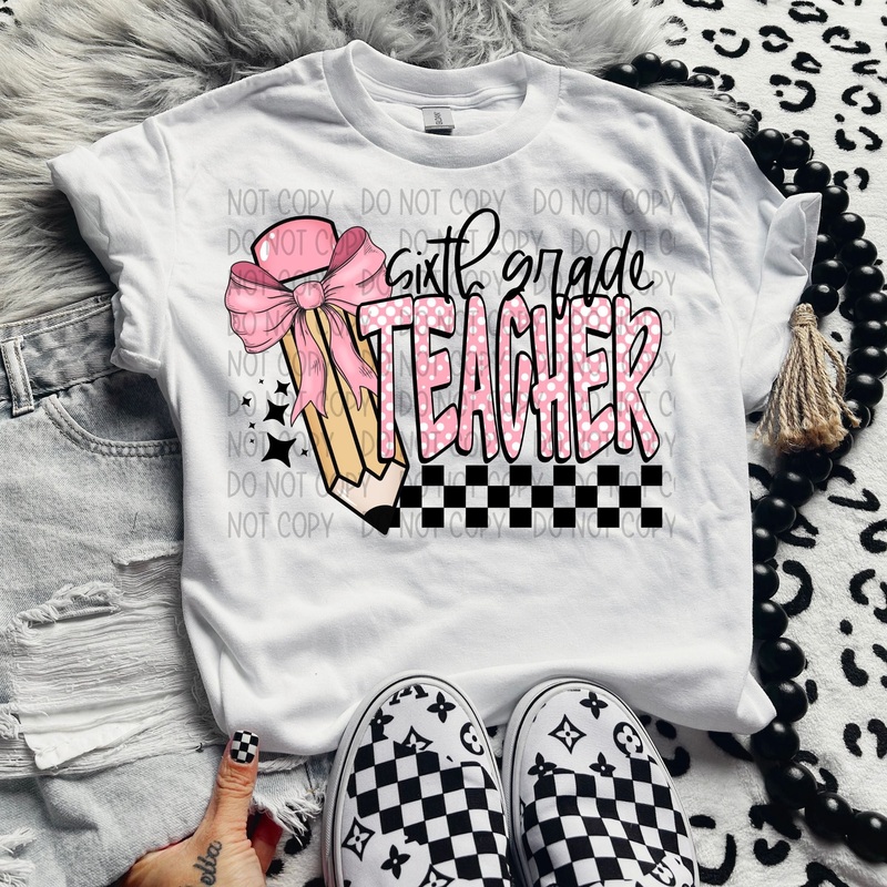 SIXTH GRADE TEACHER CHECKER DOT