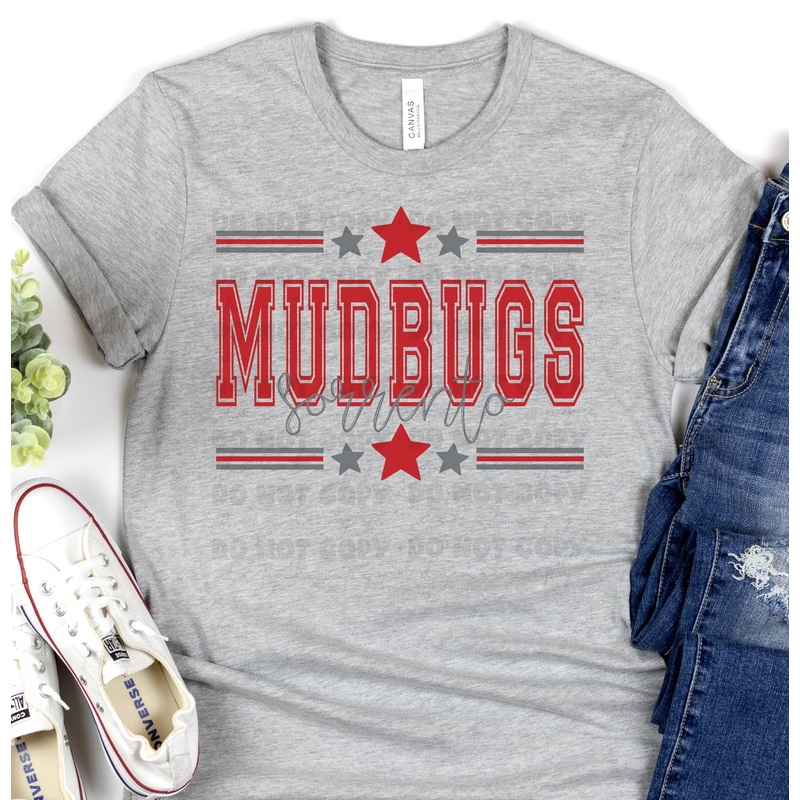 SORRENTO MUDBUGS RED GRAY ALL STARS
