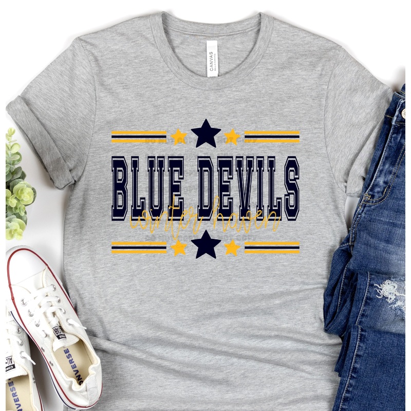 WINTER HAVEN BLUE DEVILS NAVY ATH GOLD ALL STARS