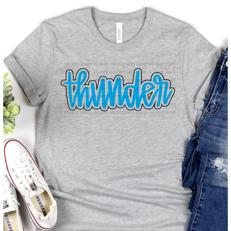 THUNDER COLUMBIA BLUE|Pocket 3.5″-4″|Infant|Toddler|Youth 8.5|Adult 11″|Adult 12″