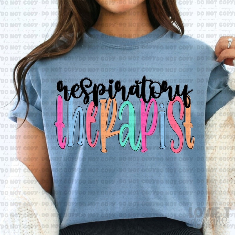 RESPIRATORY THERAPIST TGG|Pocket 3.5″-4″|Infant|Toddler|Youth 8.5|Adult 11″|Adult 12″