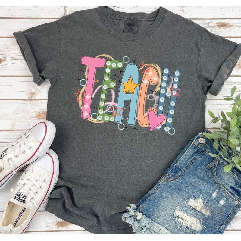 TEACH COLORFUL WORD|Pocket 3.5″-4″|Infant|Toddler|Youth 8.5|Adult 11″|Adult 12″