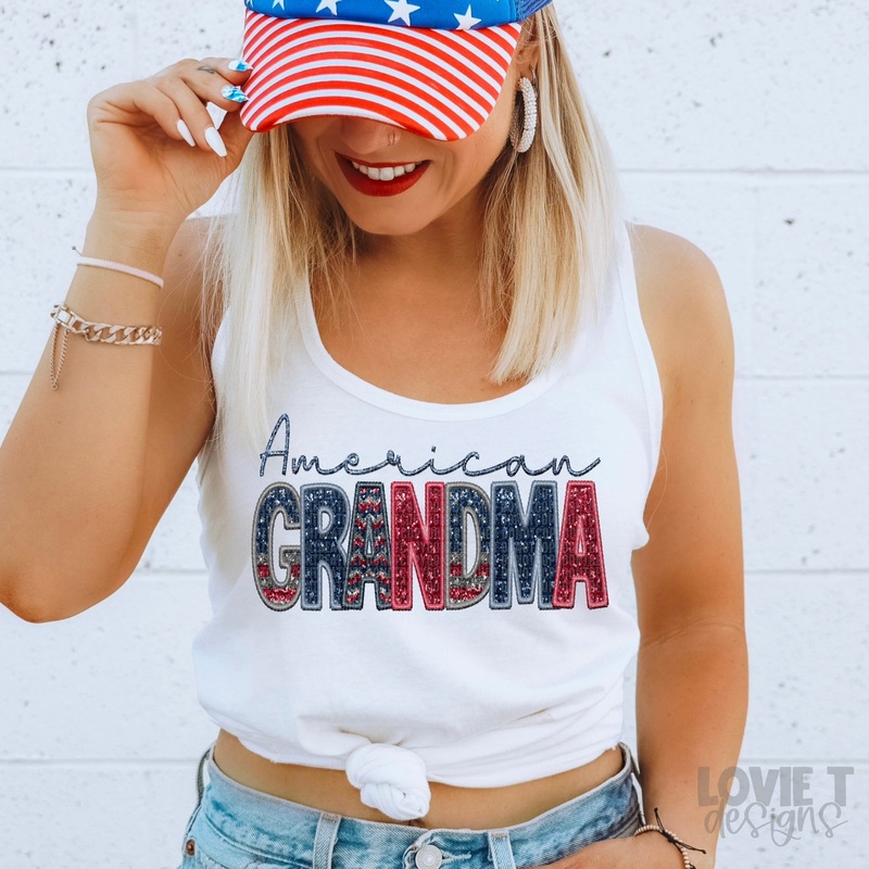 AMERICAN GRANDMA|Pocket 3.5″-4″|Infant|Toddler|Youth 8.5|Adult 11″|Adult 12″