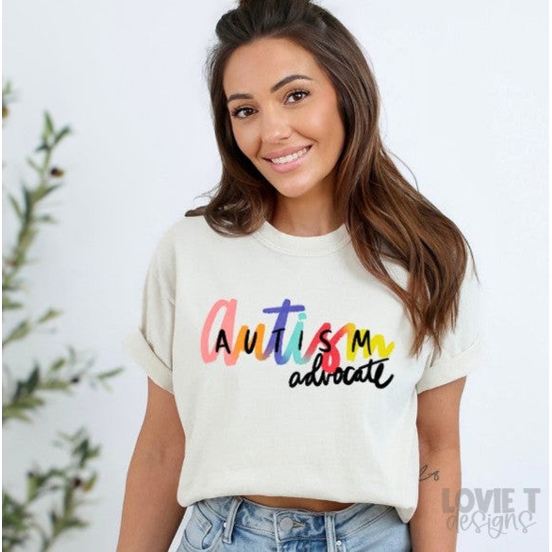 AUTISM ADVOCATE|Pocket 3.5″-4″|Infant|Toddler|Youth 8.5|Adult 11″|Adult 12″