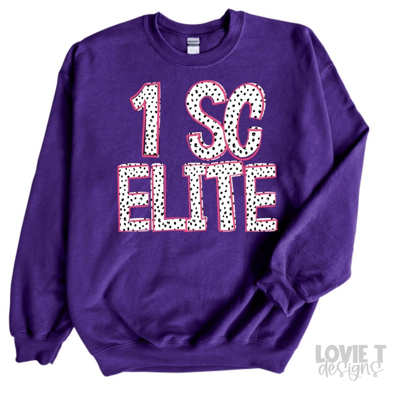 1 SC ELITE PINK DOTTIE|Pocket 3.5″-4″|Infant|Toddler|Youth 8.5|Adult 11″|Adult 12″