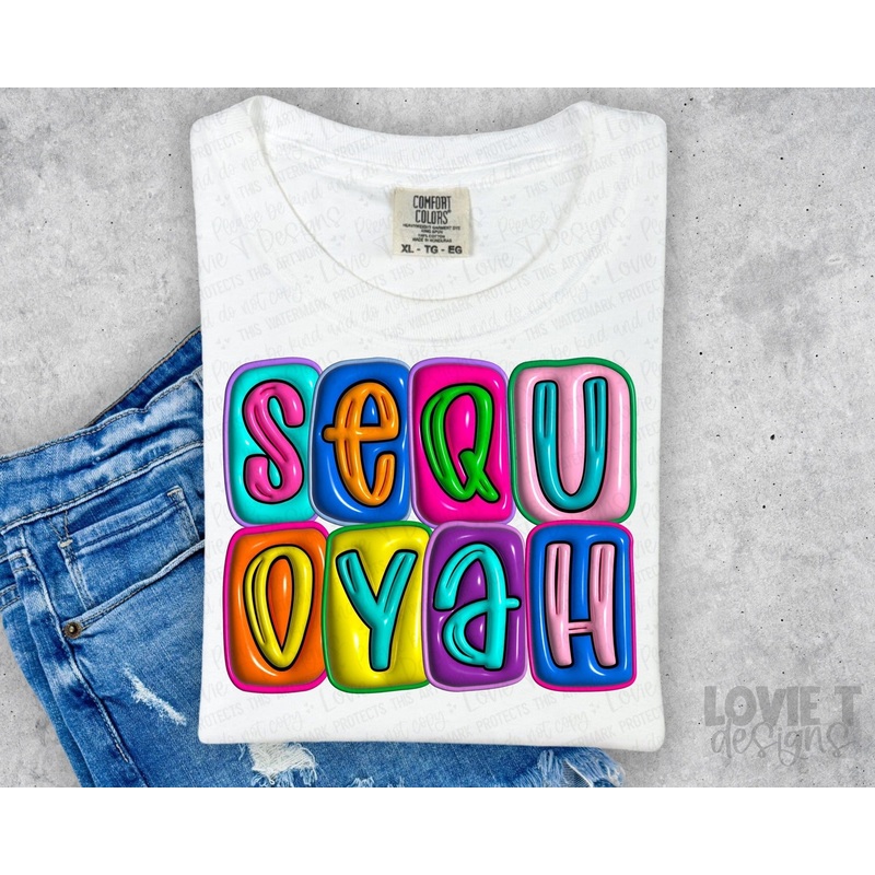SEQUOYAH BRIGHT FAUX INFLATABLE
