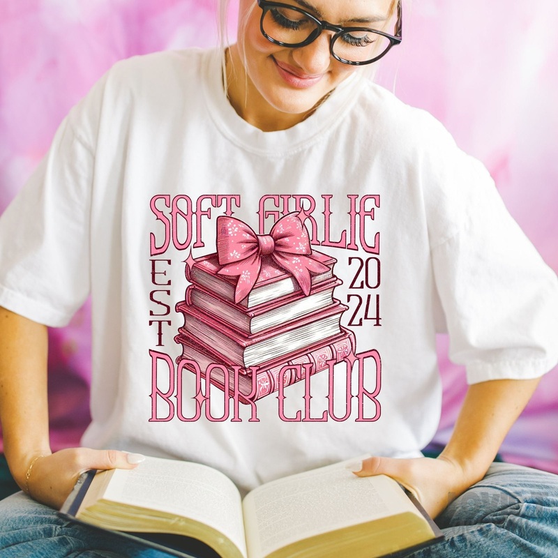 SOFT GIRLIE BOOK CLUB|Pocket 3.5″-4″|Infant|Toddler|Youth 8.5|Adult 11″|Adult 12″