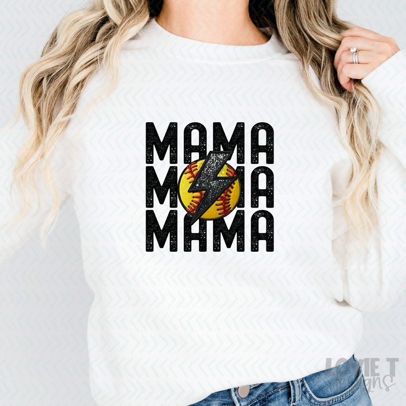 STACKED SOFTBALL – MAMA|Pocket 3.5″-4″|Infant|Toddler|Youth 8.5|Adult 11″|Adult 12″