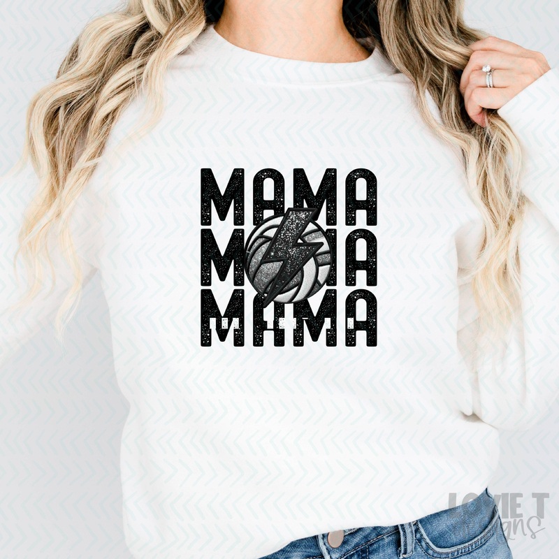 STACKED VOLLEYBALL – MAMA|Pocket 3.5″-4″|Infant|Toddler|Youth 8.5|Adult 11″|Adult 12″