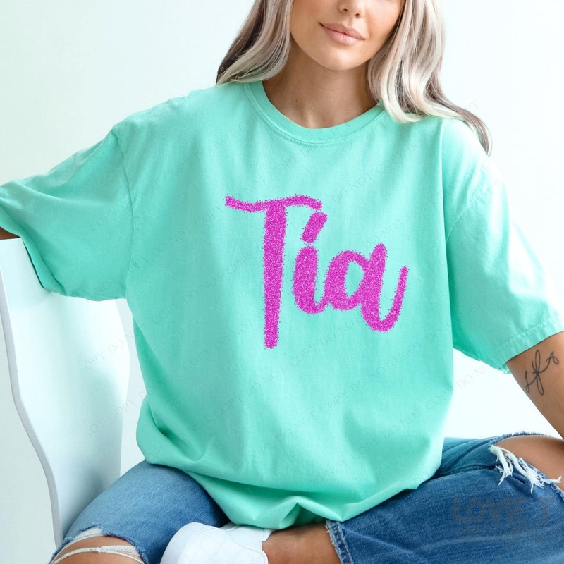 TIA FAUX TINSEL|Pocket 3.5″-4″|Infant|Toddler|Youth 8.5|Adult 11″|Adult 12″