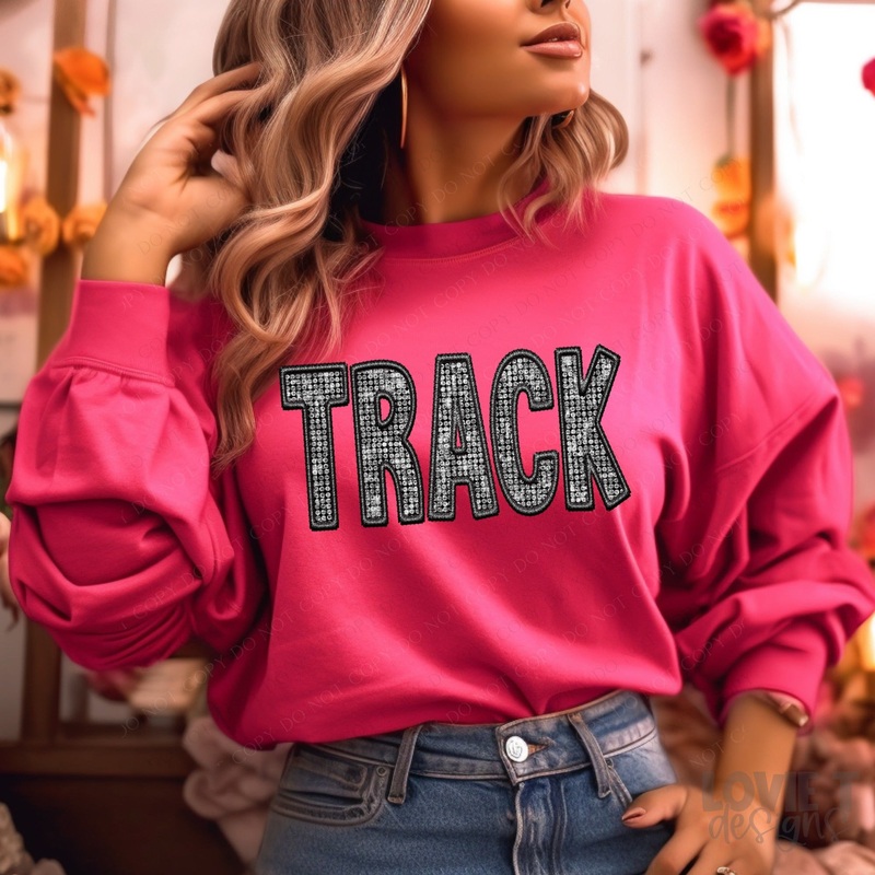 TRACK FAUX EMBROIDERY DIAMOND|Pocket 3.5″-4″|Infant|Toddler|Youth 8.5|Adult 11″|Adult 12″