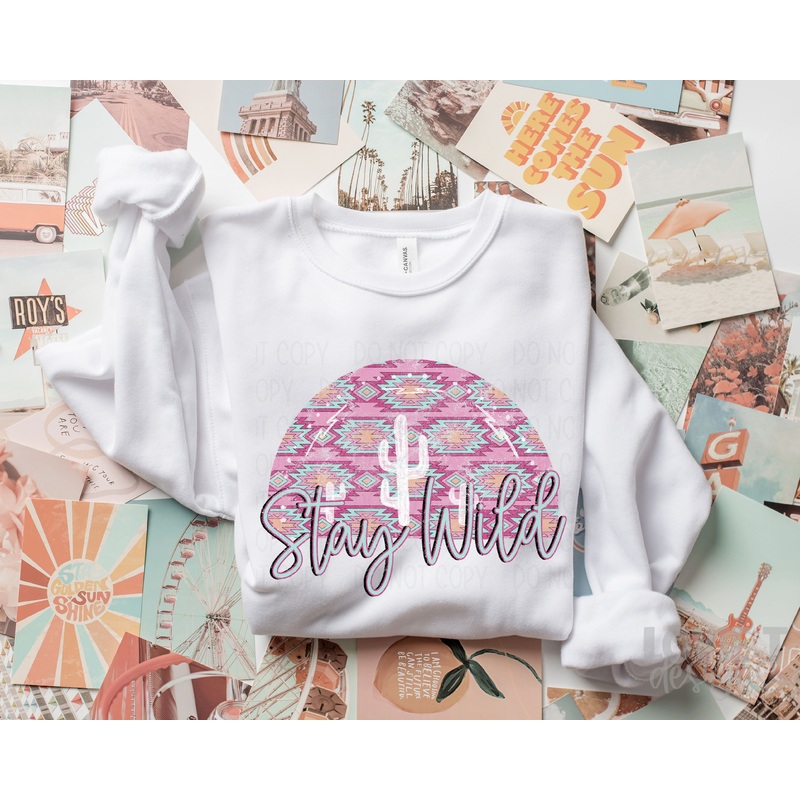 STAY WILD|Pocket 3.5″-4″|Infant|Toddler|Youth 8.5|Adult 11″|Adult 12″