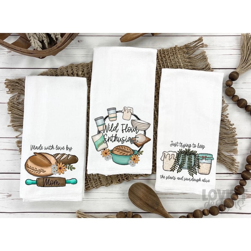 SOURDOUGH TEA TOWEL TRIO|3 Pack