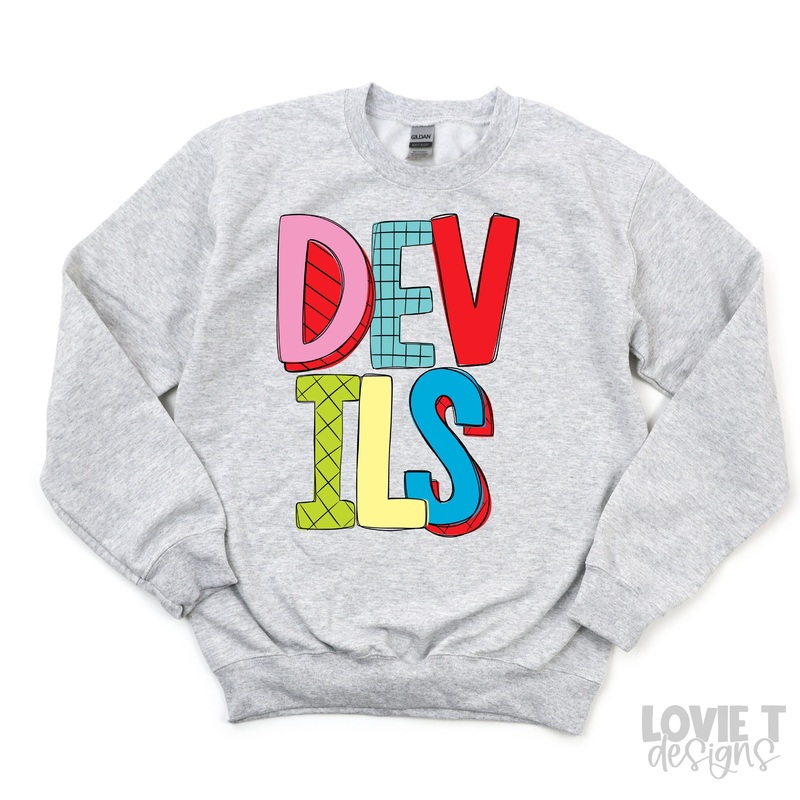 STRIPEY DEVILS|Pocket 3.5″-4″|Infant|Toddler|Youth 8.5|Adult 11″|Adult 12″