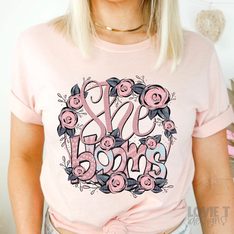She Blooms|Pocket 3.5″-4″|Infant|Toddler|Youth 8.5|Adult 11″|Adult 12″