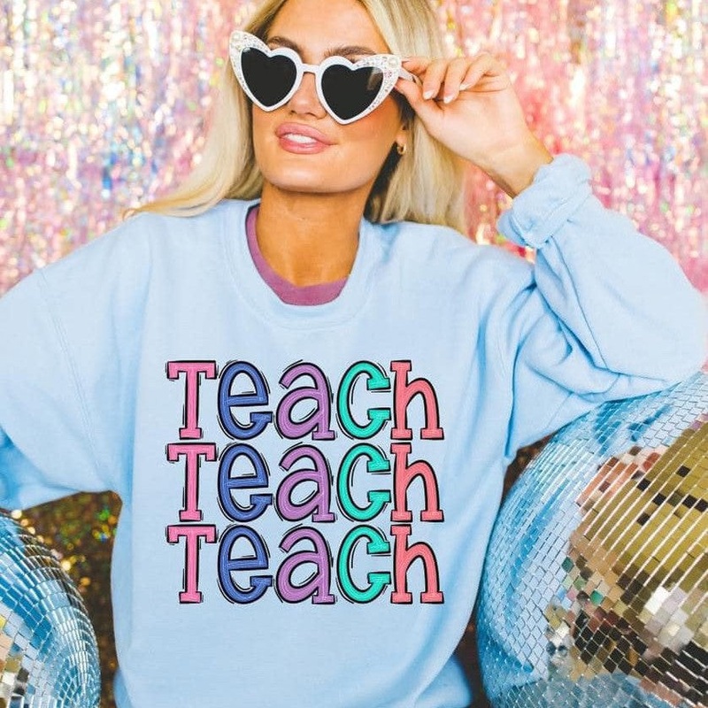 STACKED TEACH FUN SERIF ALPHA|Pocket 3.5″-4″|Infant|Toddler|Youth 8.5|Adult 11″|Adult 12″