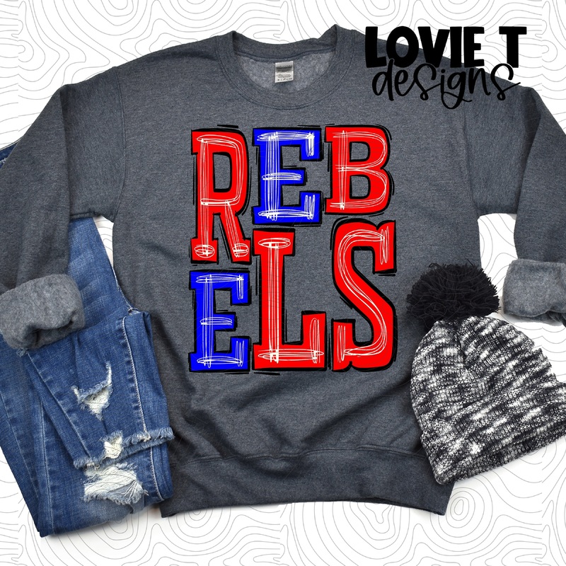 Rebels Red Royal|Pocket 3.5″-4″|Infant|Toddler|Youth 8.5|Adult 11″|Adult 12″