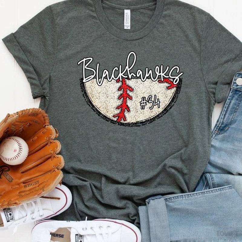 Split Faux Sequin Baseball ***Custom Team Names Available***