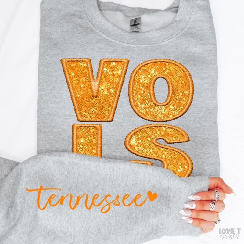 Vols + Sleeve|Infant|Toddler|Youth 8.5|Adult 11″|Adult 12″