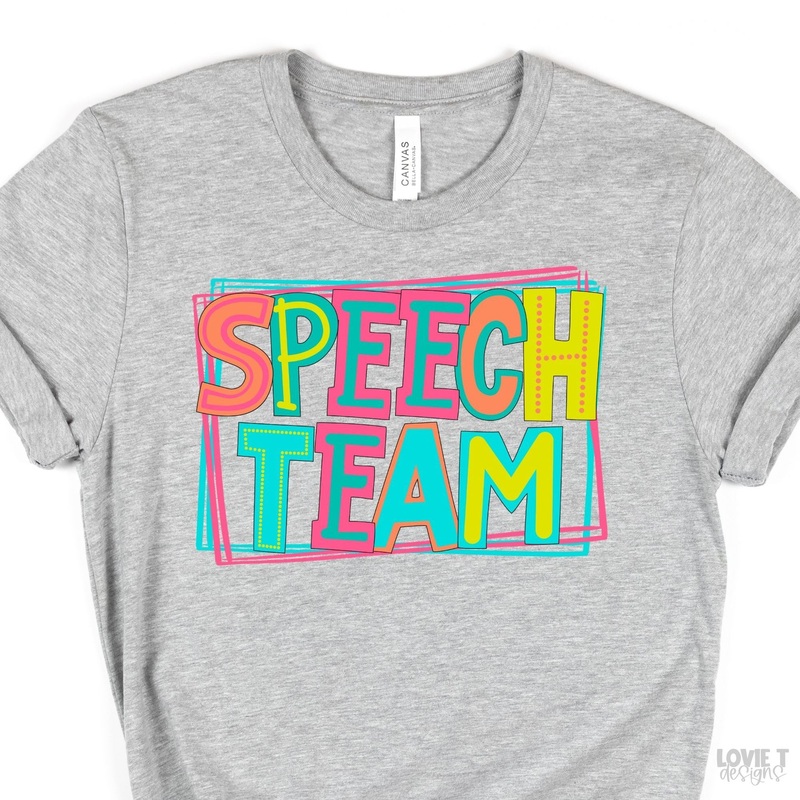 Speech Team Moodle|Pocket 3.5″-4″|Infant|Toddler|Youth 8.5|Adult 11″|Adult 12″