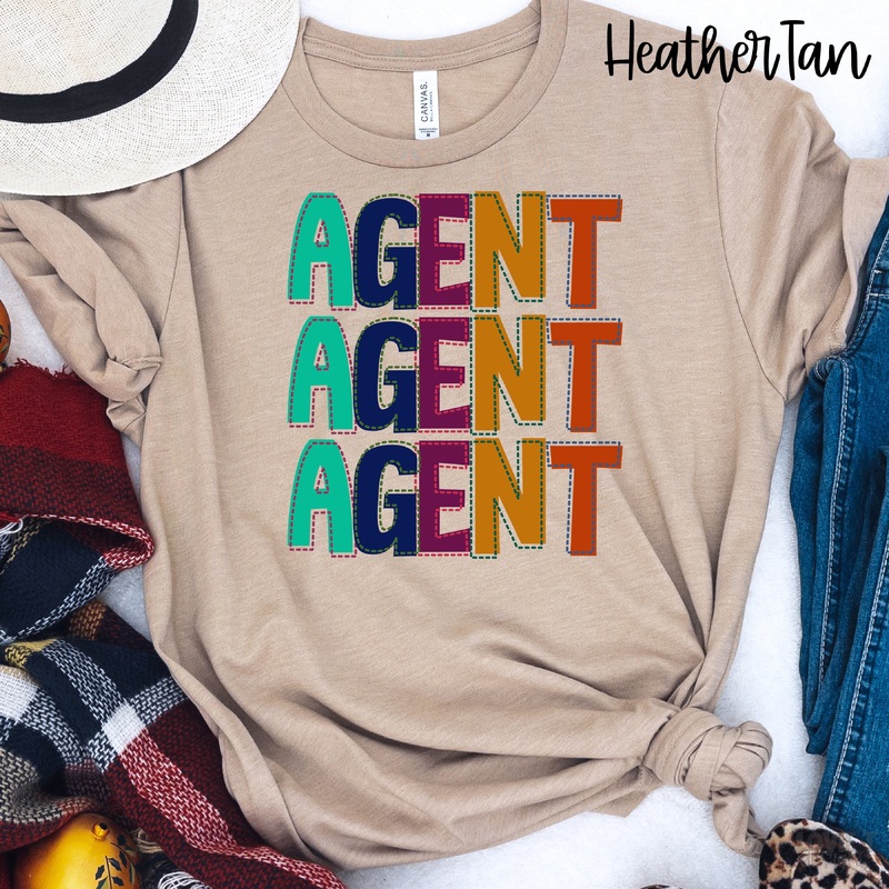STITCHED AGENT|Pocket 3.5″-4″|Infant|Toddler|Youth 8.5|Adult 11″|Adult 12″