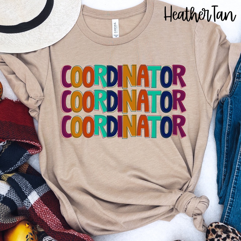 STITCHED COORDINATOR|Pocket 3.5″-4″|Infant|Toddler|Youth 8.5|Adult 11″|Adult 12″
