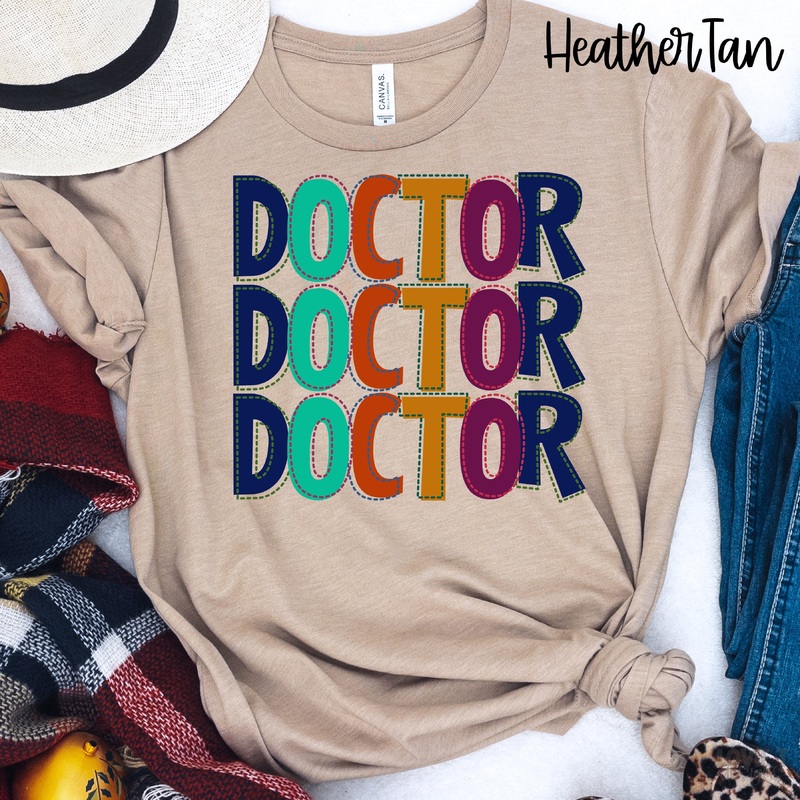 STITCHED DOCTOR|Pocket 3.5″-4″|Infant|Toddler|Youth 8.5|Adult 11″|Adult 12″